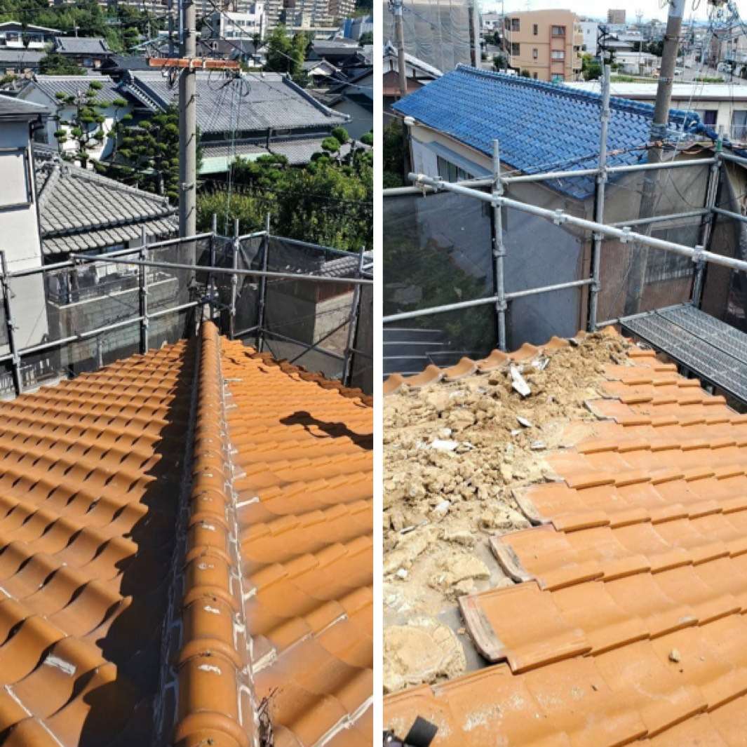 大阪府箕面市S様邸の屋根工事が完了致しました！